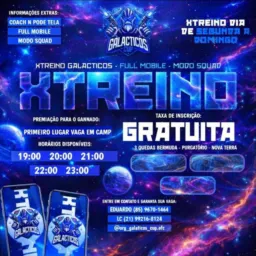 TREINO GALACTICOS 👽