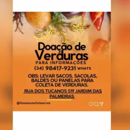 DOAÇÃO VERDURAS