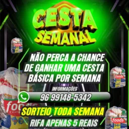 🍀 CESTA DA SORTE SEMANAL 🍀