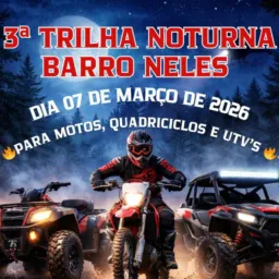 3° Trilha Noturna BARRO NELES 👻🌙