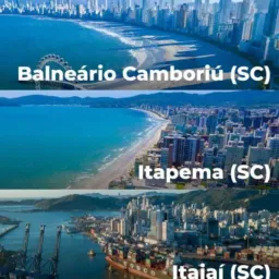 Balneario Camboriú, itapema, Itajai, Camboriú.