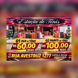 ✅ 01 ESTAÇÃO DA MODA ARAUCÁRIA ( CAPELA VELHA )