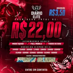 ELITE | PRÉ INSCRIÇÃO 01 • SQUD ⚔️ 📱❤️
