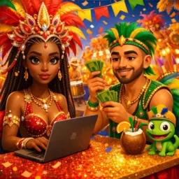 🎊 Equipe JH – Edição Carnaval 🇧🇷🤎