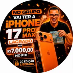 🍀📱 20ª EDIÇÃO 🍏 IPHONE 17 PRO MAX ou 💸 R$ 7.000,00 NO PIX