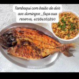 Tambaqui assado aos domingos