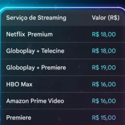 🦹🏽‍♀️💜VENDAS DE STREAMING💜🐇🍫