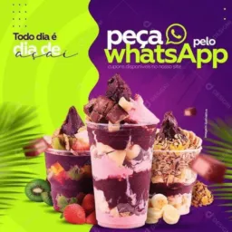 AÇAÍ RIO VERDE E GOIÂNIA LOJA NOVA