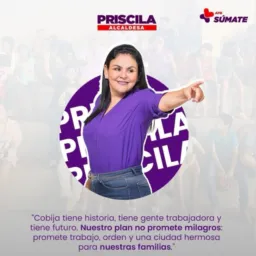PRISCILA alcaldesa 💜🤍