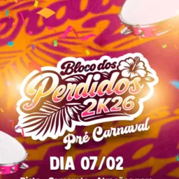 Bloco dos perdidos 07/02 🎊