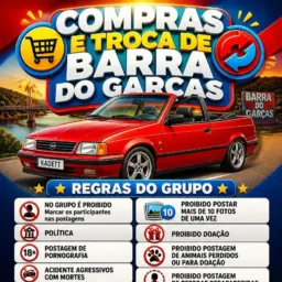COMPRAS E TROCA DE BARRA DO GARÇAS