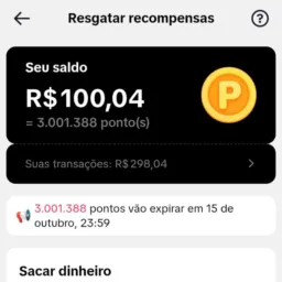 100 reais de graça 🔥