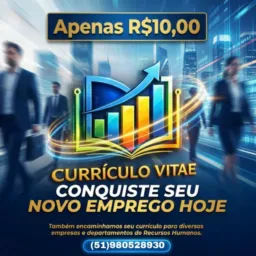 *CURRÍCULOS: Serviços de Criação e Revisão ✍🏻✅