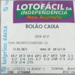 Bolão lotofacil independência