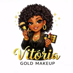 👉 Clube VIP Vitória Gold Makeup 💄✨