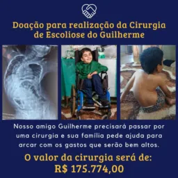 Doação Cirurgia do Guilherme