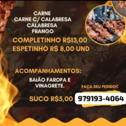 VENDA DE CHURRASQUINHO NO MERCADO DA BAIA DO SOL🤤🍡