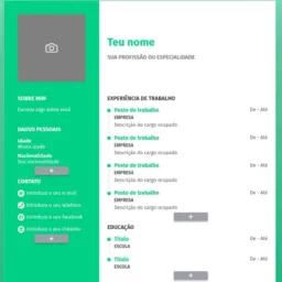 Grupo do currículo em PDF