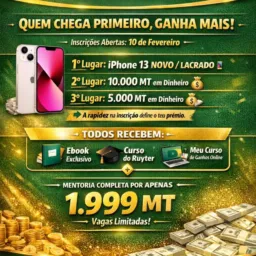 Mentoria: Fica rico rápido 💰🤑