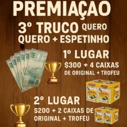 3° Torneio de Truco Quero mais Espetinho♥️♠️♣️♦️