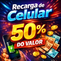 RECARGA RÁPIDA 50%⚡ PAGAMENTO DE FATURAS & BOLETO 📝