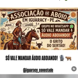 ASSOCIAÇÃO DE ABOIO DE IGUARACY - PE! 🐎🌵