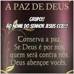 AO NOME SENHOR JESUS CCB