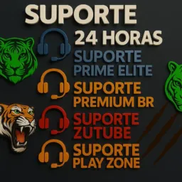 SUPORTE PREMIUM BR E PRIME ELITE E ZUTUBE E PLAY ZONE