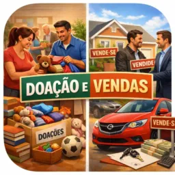 DOAÇÃO E VENDAS