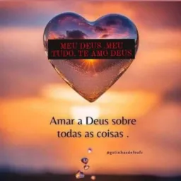 DEUS E TUDO EM NOSSAS VIDAS,TE AMAMOS MUITO MEU DEUS