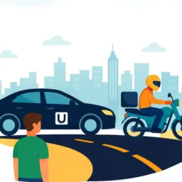 1️⃣ Vou de Uber Ou Moto Taxi ?