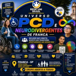 🧩 Universo PCD e Neurodivergentes de Franca/Rede Uni