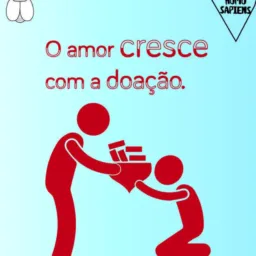 O amor cresce com a doação ❤️🤝