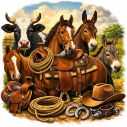 Animais e traias🤠🐄🐂🐎