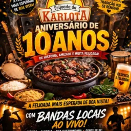 10 anos da feijoada da KARLOTA 🎂🎉🎈