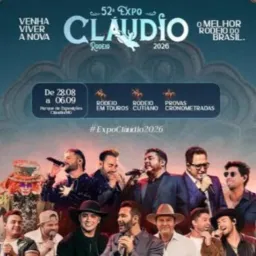 Expo Cláudio 2026 🤠🚐