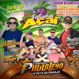 🫐FESTIVAL DO AÇAÍ 2026💥💥🫐