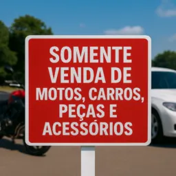 SOMENTE VENDA DE MOTOS, CARROS, PEÇAS E ACESSÓRIOS