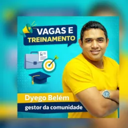 #02 - *De Belém Vagas de Emprego* Dyego Belém 💼👜 👍🏼🫶🤝💡👊