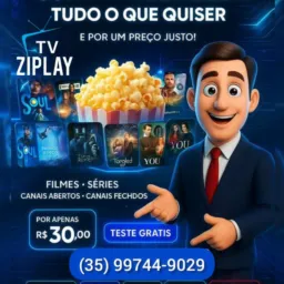 ZIPLAY TV ONLINE -- Sua tv na palma da mão!!!