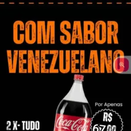Lanchonete com sabor venezuelano y delicias brasileña
