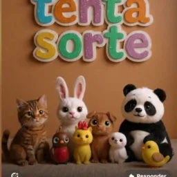 Tenta a sorte 🍀 com amor 🫶