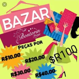 Bazar de 10 a 500 Reais 👚👠