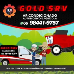 GOLD SRV ARCONDICIONADO AUTO MOTIVOS🚜🚚🚗