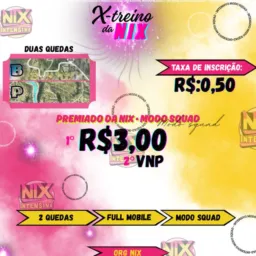 🌟 • X-TREINO DA NIX