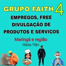 🔑🚪FAITH 4🫂EMPREGOS E FREE E DIVULGAÇÃO E VENDAS
