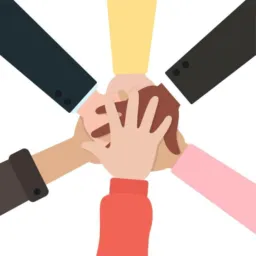 Mãos solidárias
