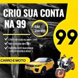 Conta 99 pra motorista 🔥