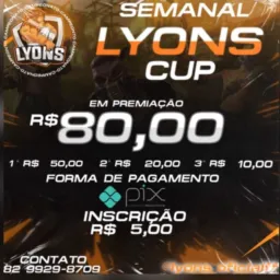 LYONS SEMANAL(PRÉ-INSCRIÇÃO)