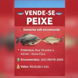 Encomendas de peixes
